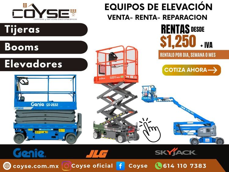 RENTA DE EQ. DE ELEVACIÓN
